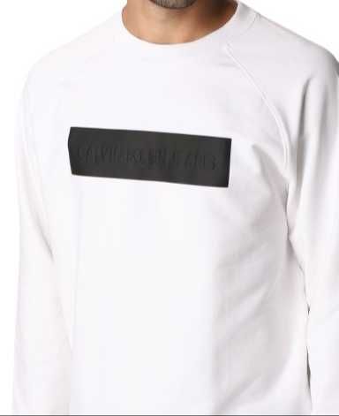 Nowa Bluza Calvin Klein Block Logo XL Oryginalna