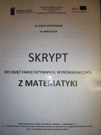 J.Szczepaniak A.Olek skrypt z matematyki