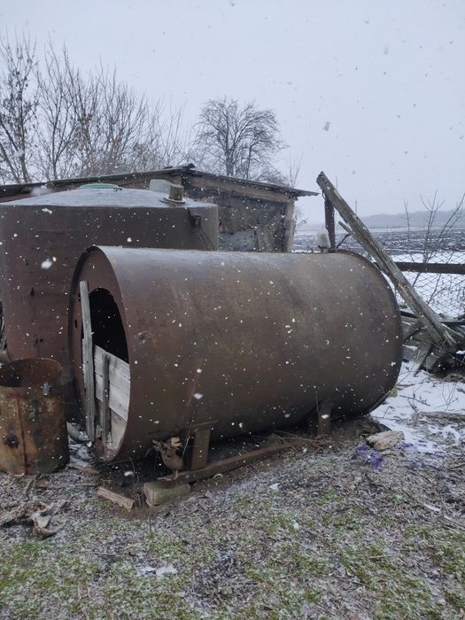 Бочка для зберігання зерна.