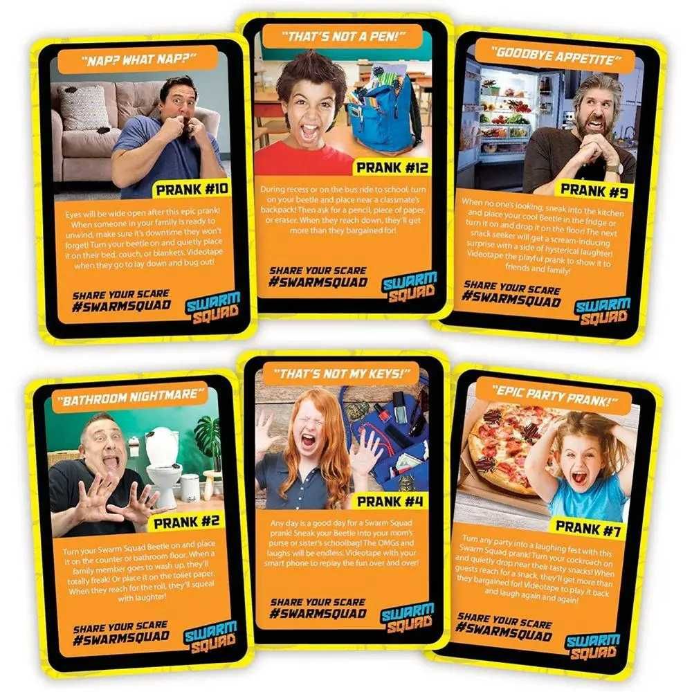 Набір моторизованих жуків Swarm Squad 6 Pack Set