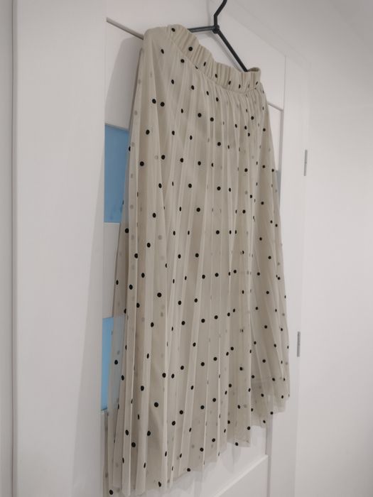 Sinsay spódnica tiulowa plisowana w groszki rozmiar M