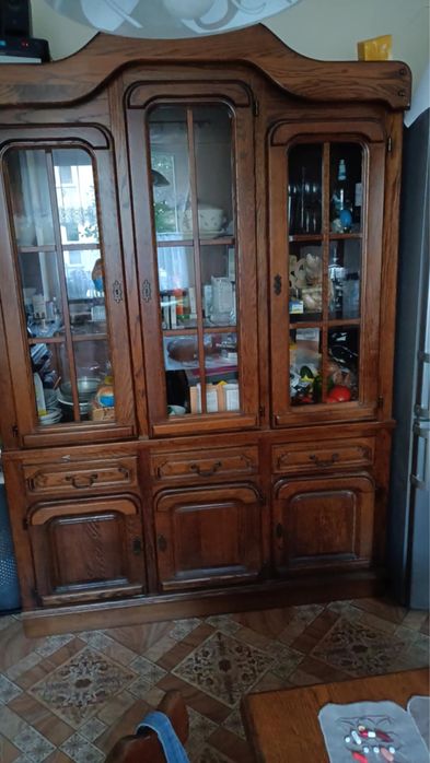 Szafa kredens dębowy szafka