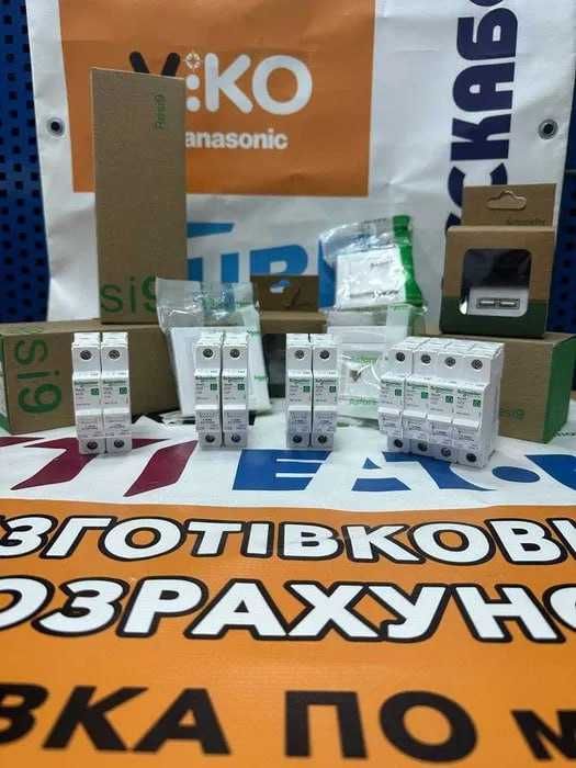 МЕГА РОЗПРОДАЖ ОПТ!! Шнайдер R9F12116 6kА 1P 16А C, Schneider Electric