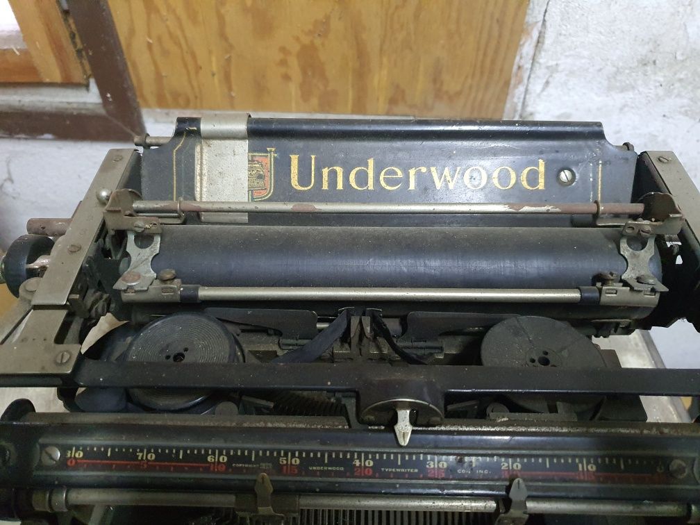 Stara maszyna do pisania Underwood "NO 5"