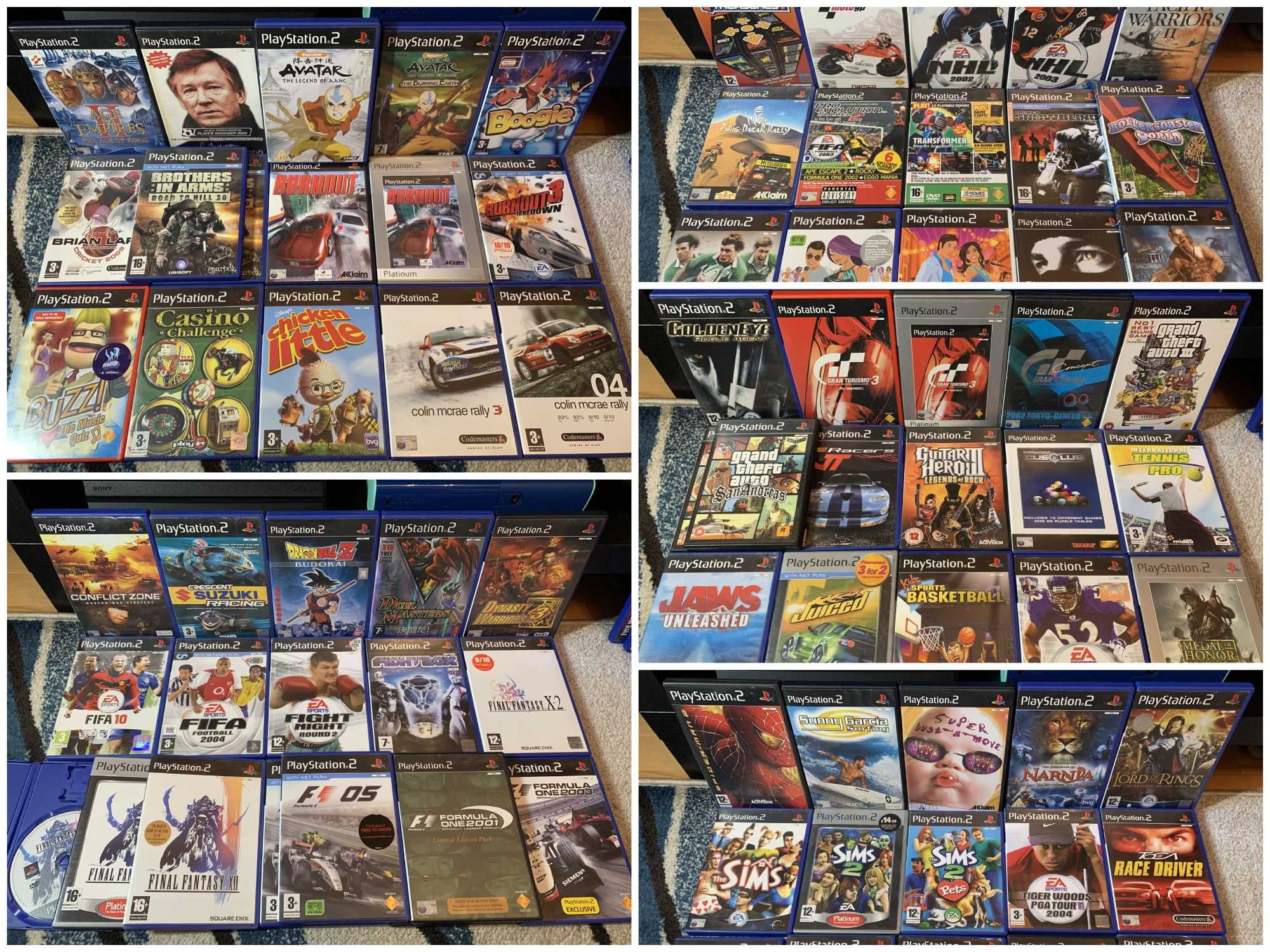 Ліцензійні ігри Playstation 2 PAL, ENG