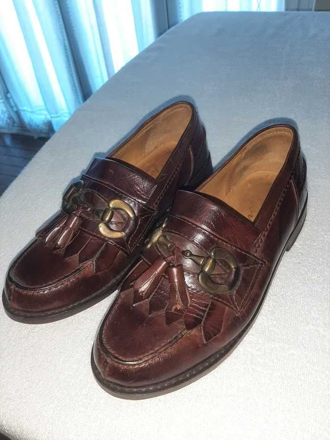 Sapatos Pele Vintage