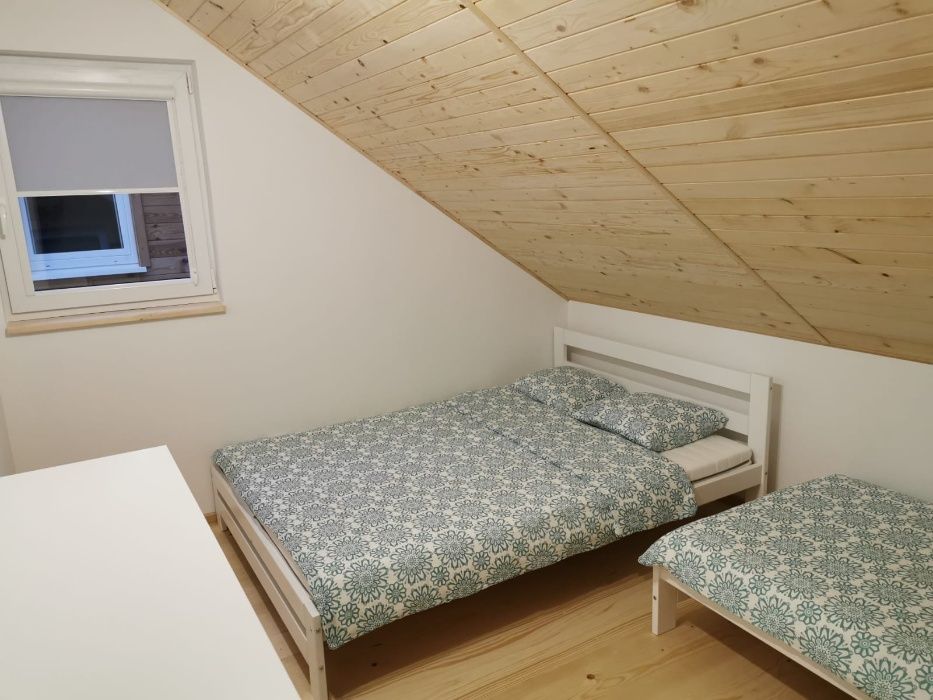 Domek z jacuzzi i sauną nad jeziorem Okuninka | J.Białe