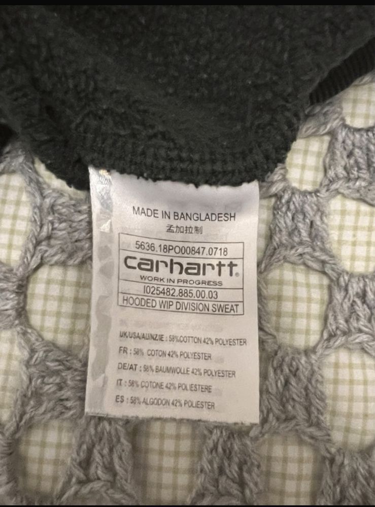 Hoddie Carhartt tamanho S