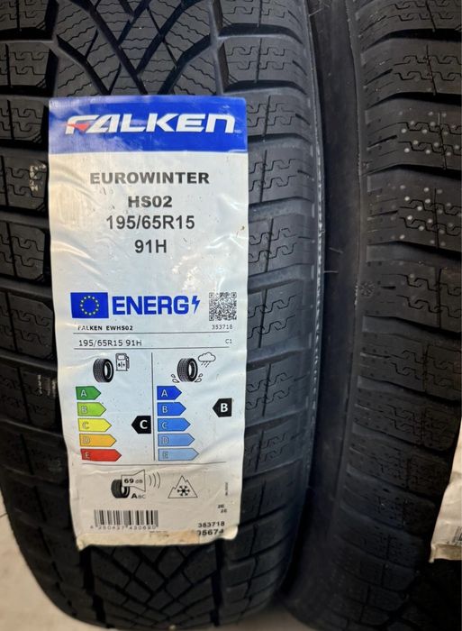 195/65r15 Falken Eurowinter HS02 91H 2024
