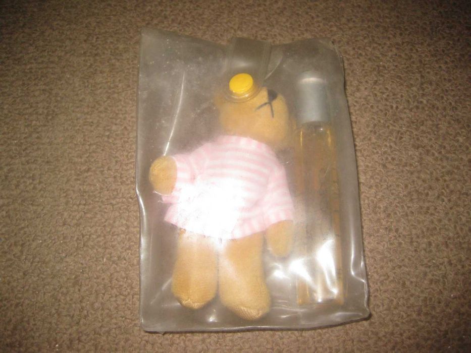 Conjunto Porta-Chaves Peluche + Perfume de Criança/Novo!