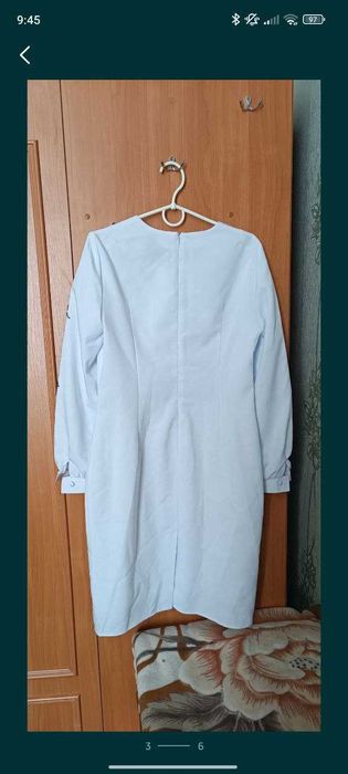 Біла вишита сукня, вишиванка ручної роботи