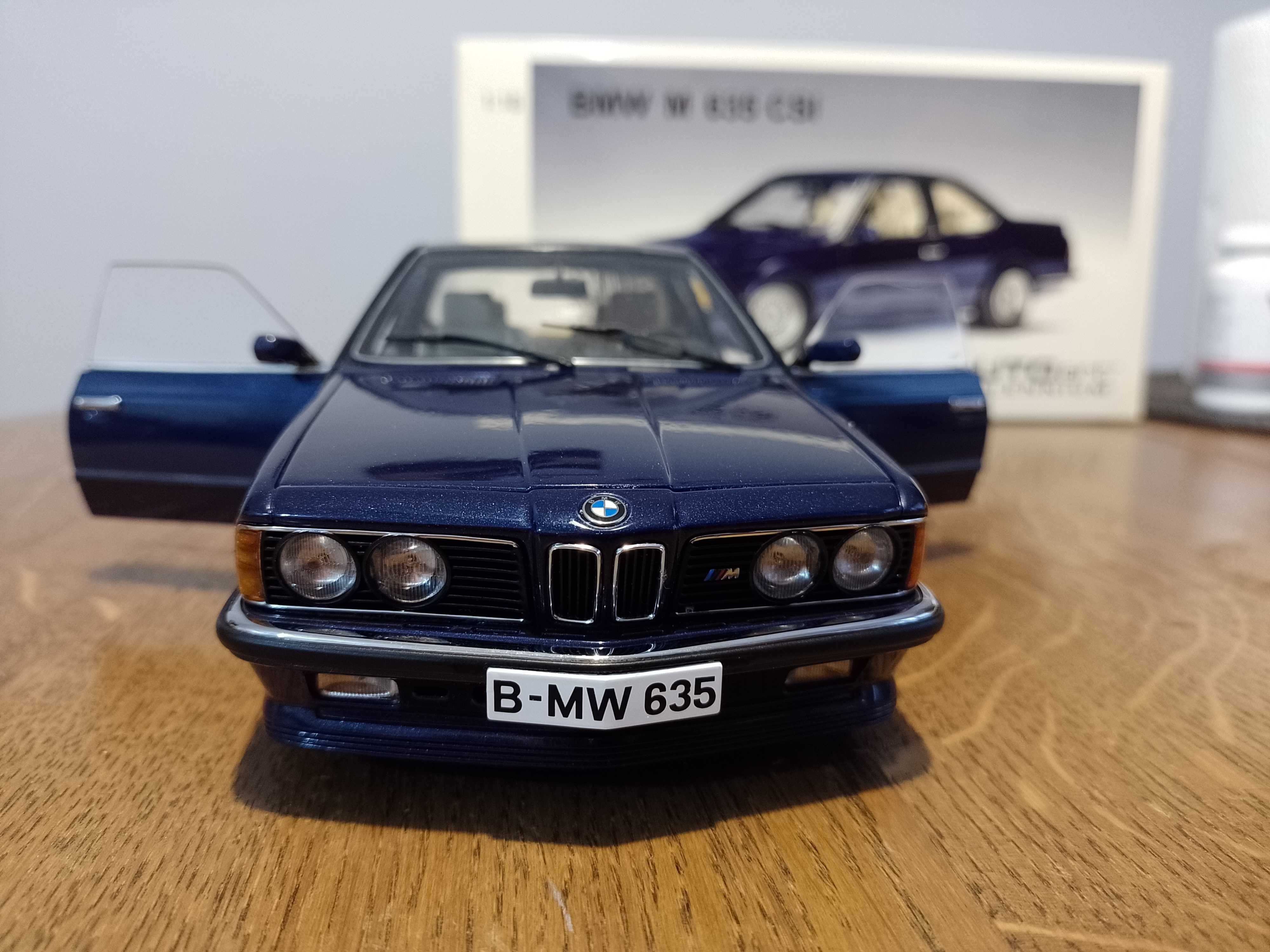 AutoArt 1:18 BMW M635 CSI E24 Royal Blau