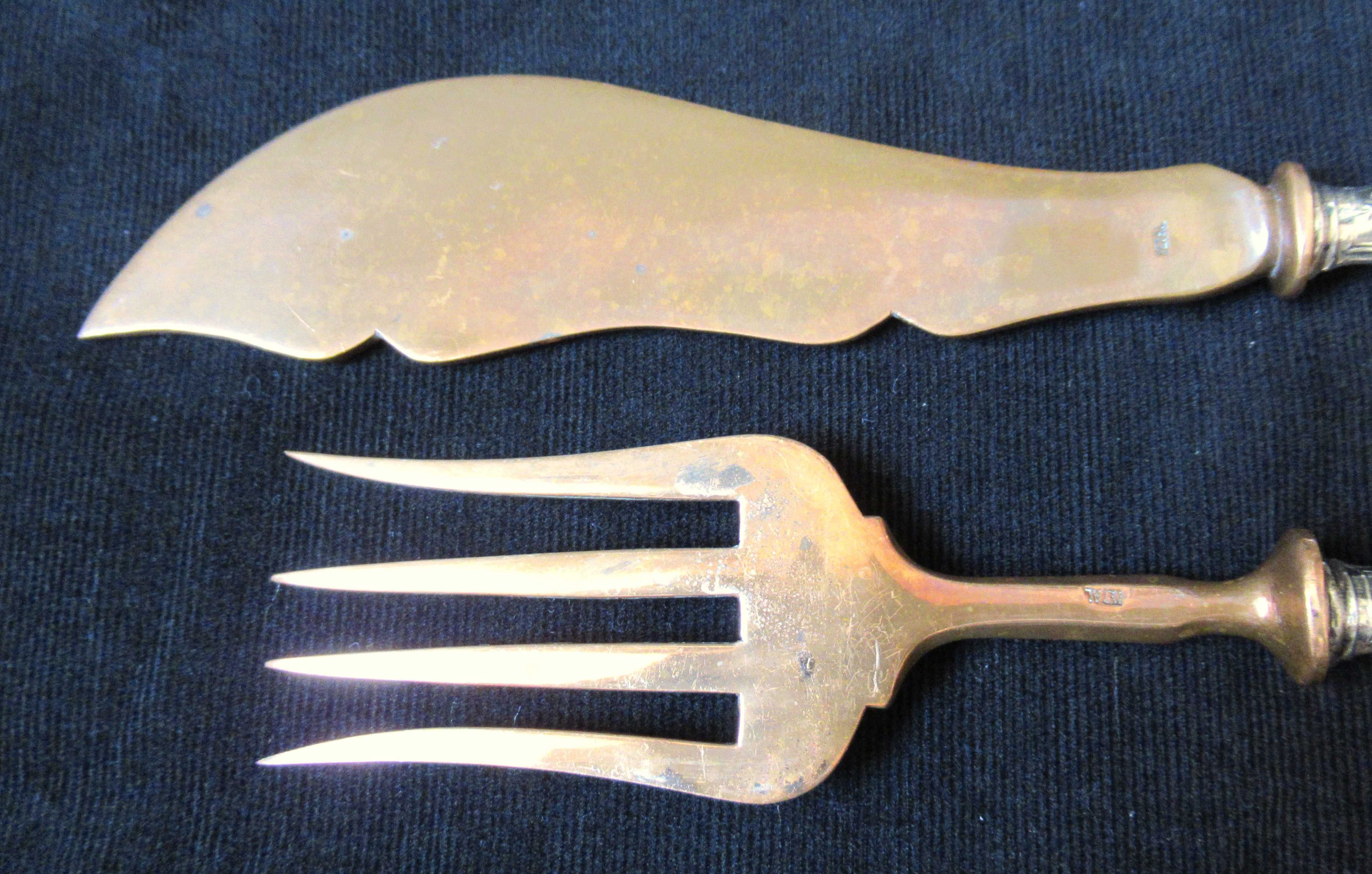 Trinchantes de Peixe em Prata Séc. XIX/XX (Ref. 18)