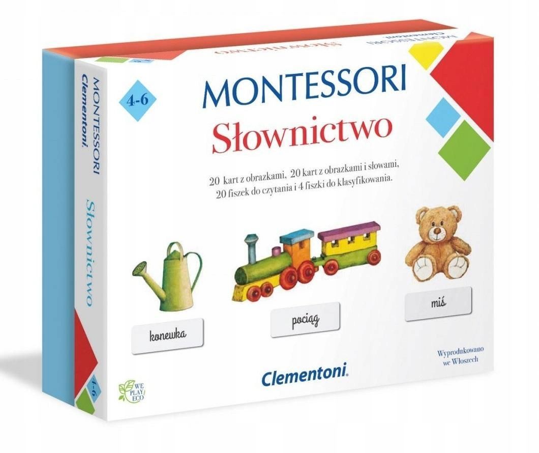 Montessori Słownictwo, Clementoni