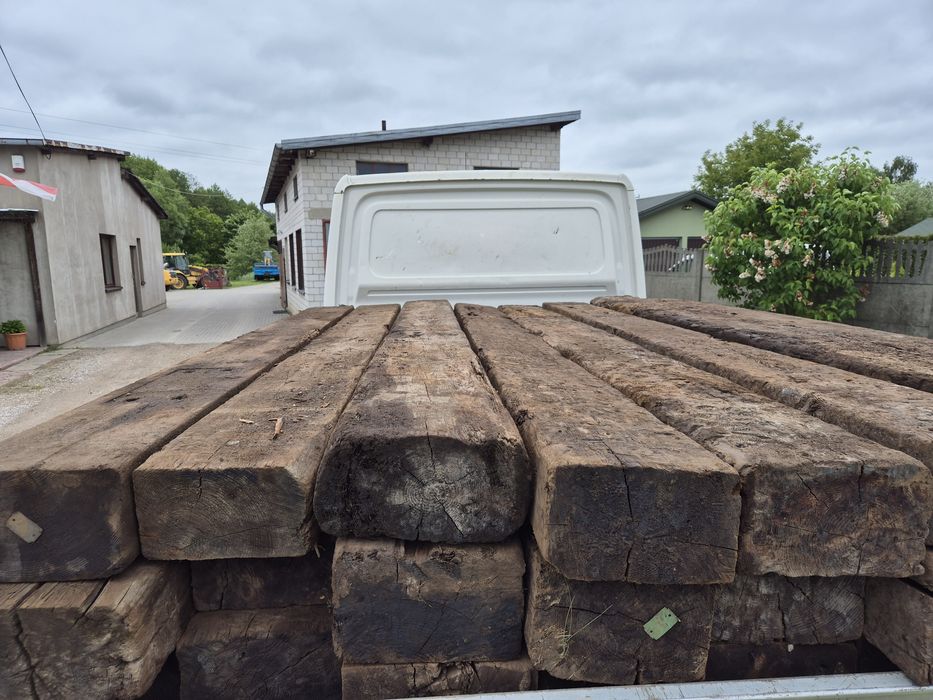 Podkłady niekolejowe drewniane 360szt