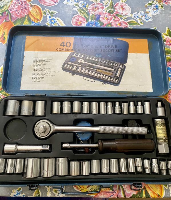 Набор головок, 40 ед, Тайвань