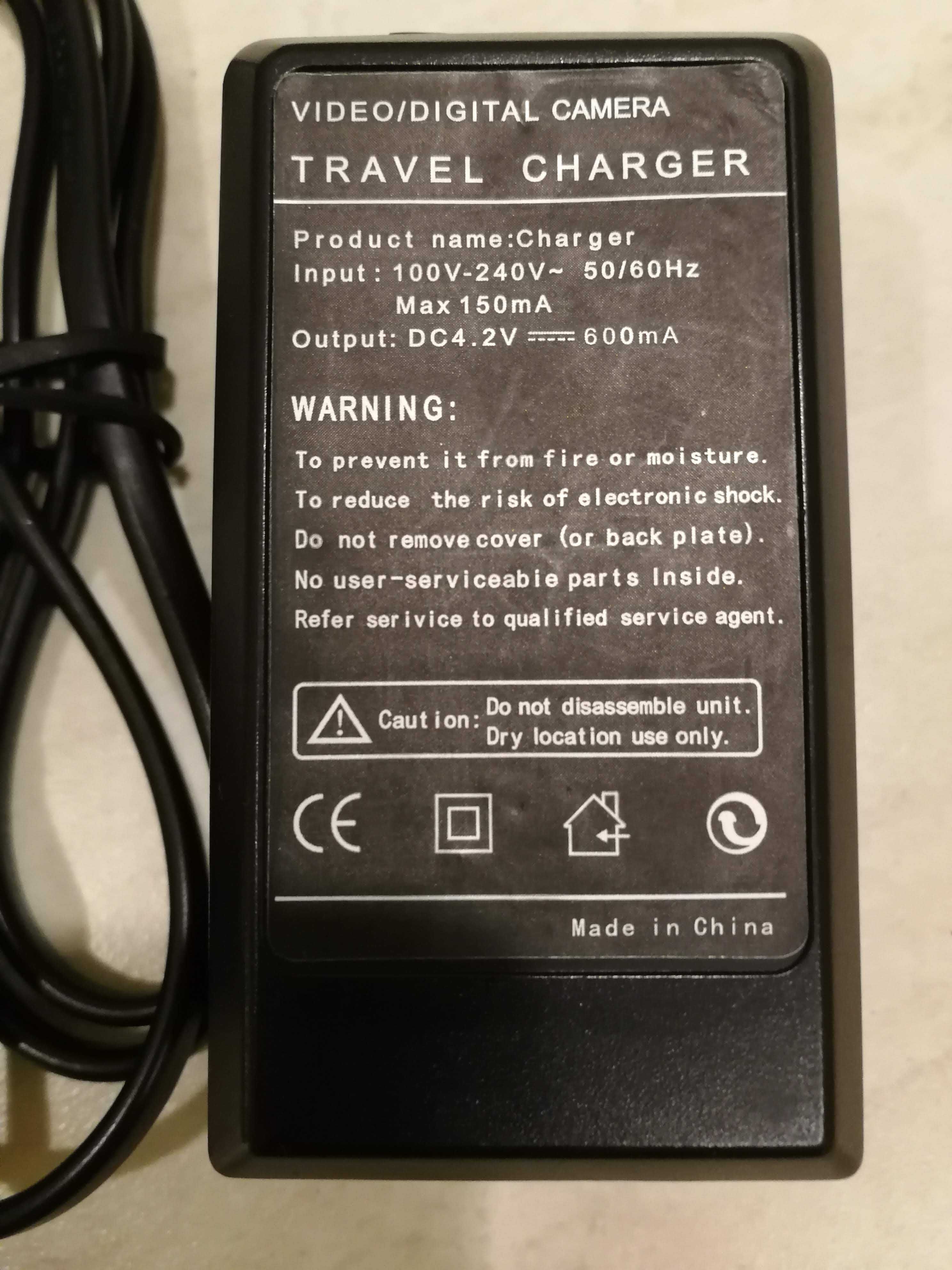 Travel charger video digital camera