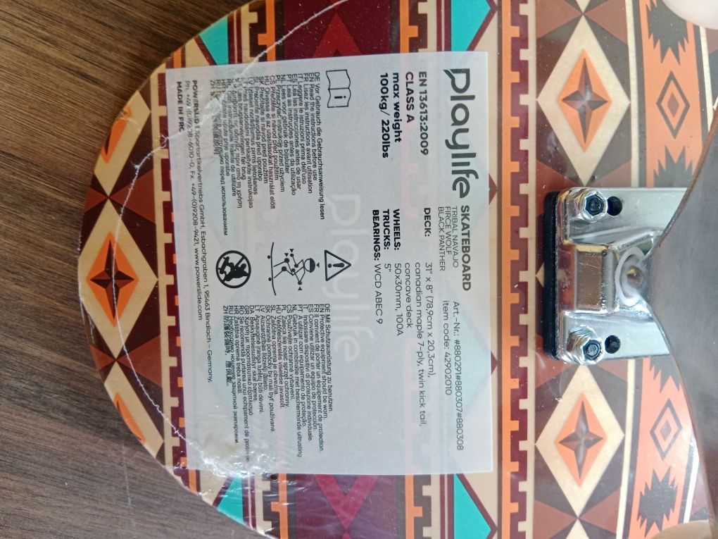 Nowa deskorolka Navajo