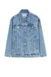 MANGO NOWA oversizowa kurtka jeansowa dżins jeans XS/S