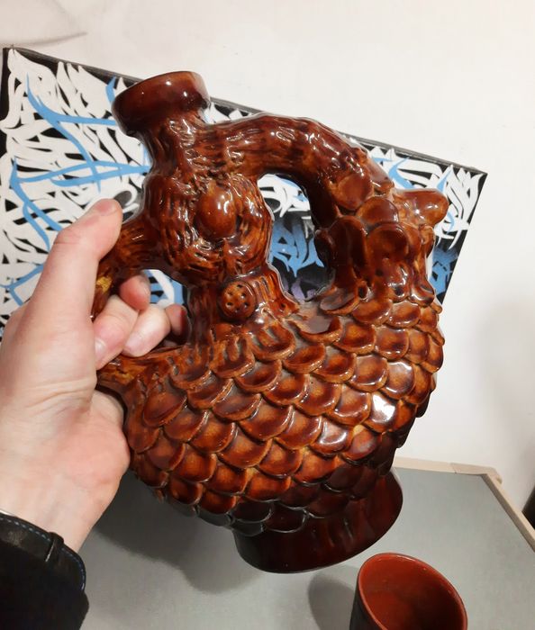 Набор штоф стакани кераміка ссср Виноградів