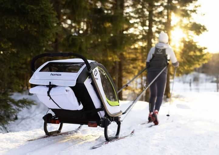 Hamax narty do wózka