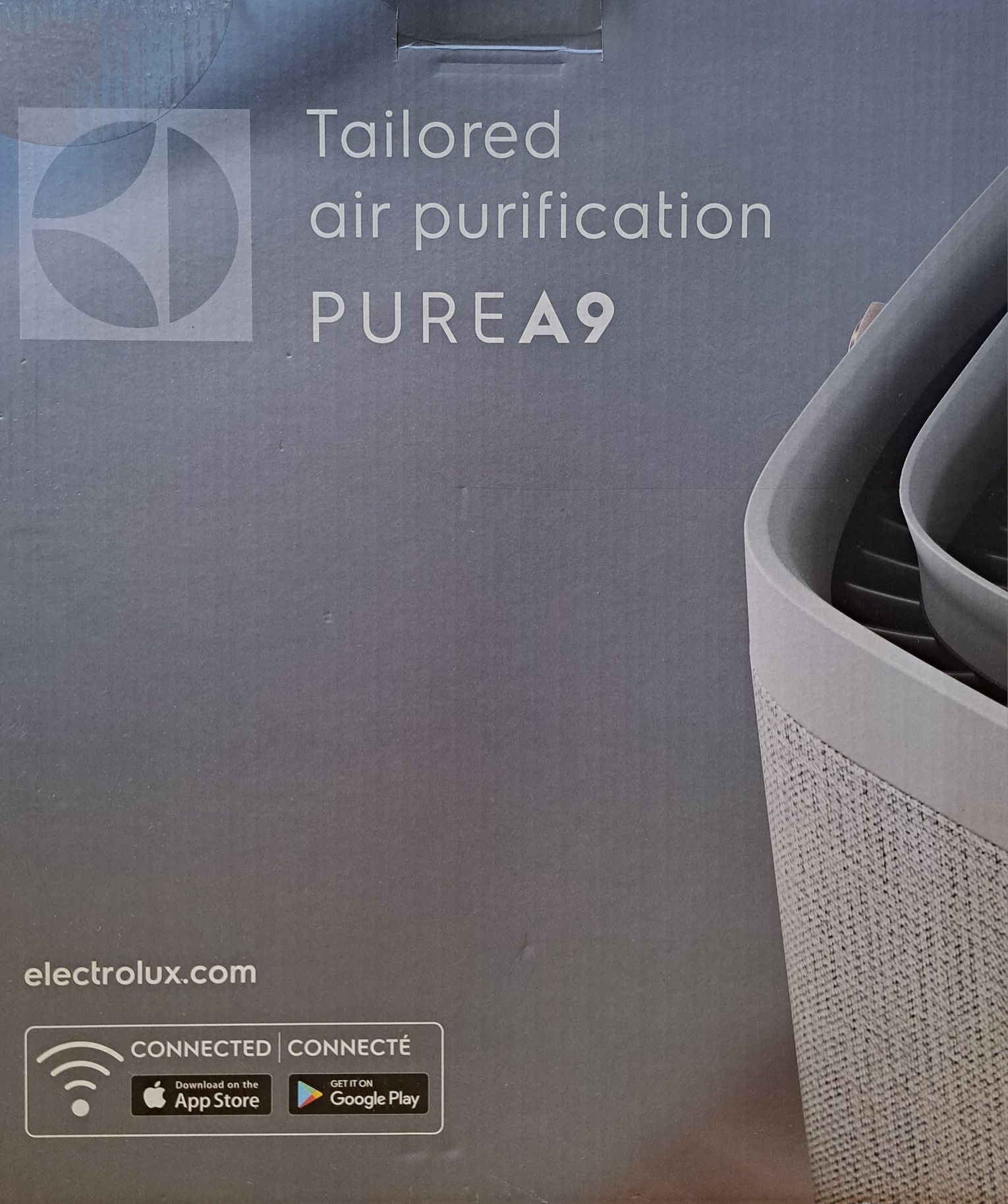 Oczyszczacz powietrza Electrolux Pure A9, PA91-404GY + nowy filtr