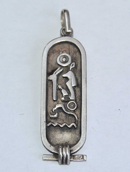 Pendente Antigo em prata do Egipto