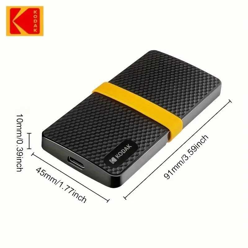 Dysk zewnętrzny SSD Kodak Portable X200 1TB USB-C 3.1