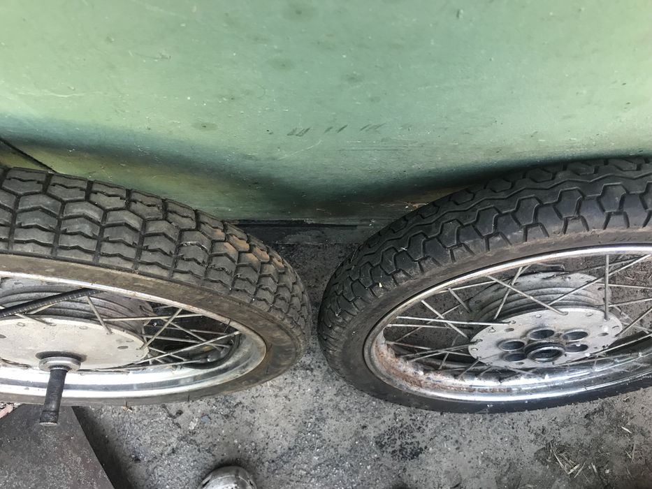 Колеса минск 3.00-18 в сборе цена за два!