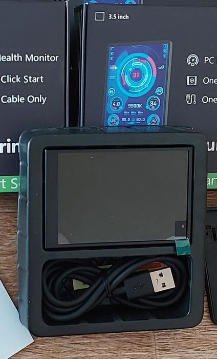 (НОВЫЙ) Экран для мониторинга информации о состоянии работы ПК AIDA64