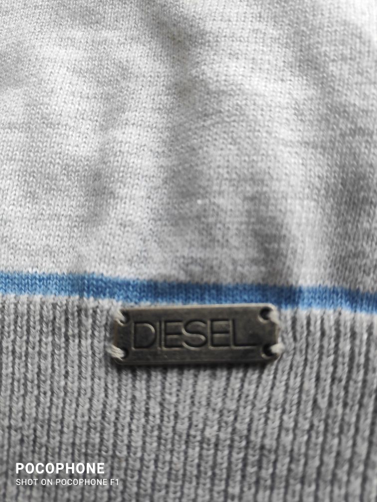 Sweter rozpinany, uniseks,kardigan firmy Diesel