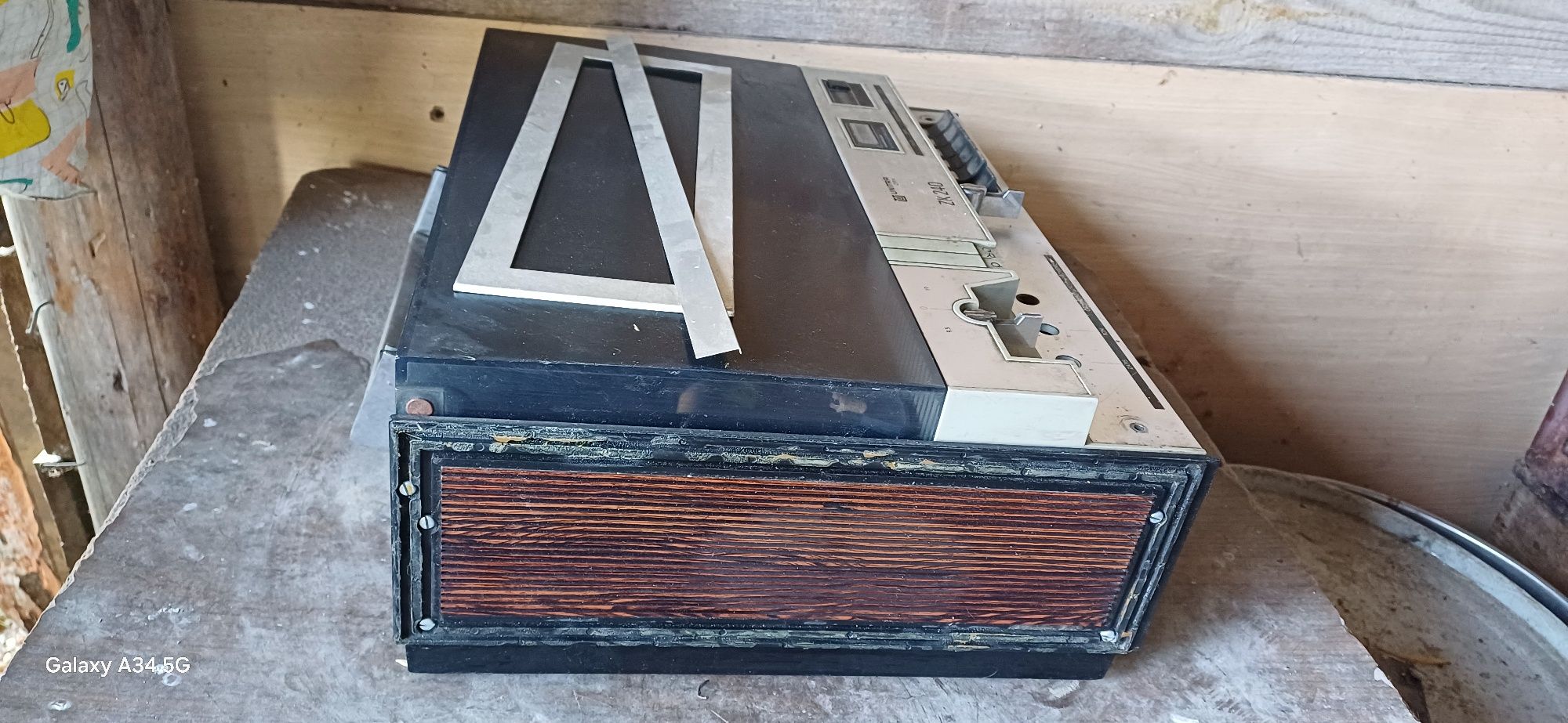 Magnetofon szpulowy firmy unitra model zrk zk 240