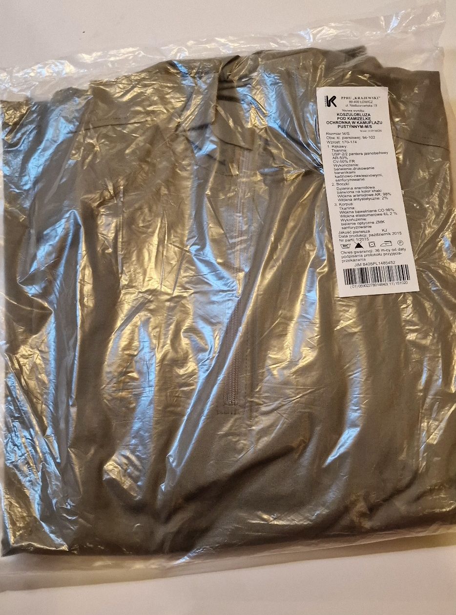 Koszulobluza pod kamizelkę ochronną w kamuflażu pystynnym M/S