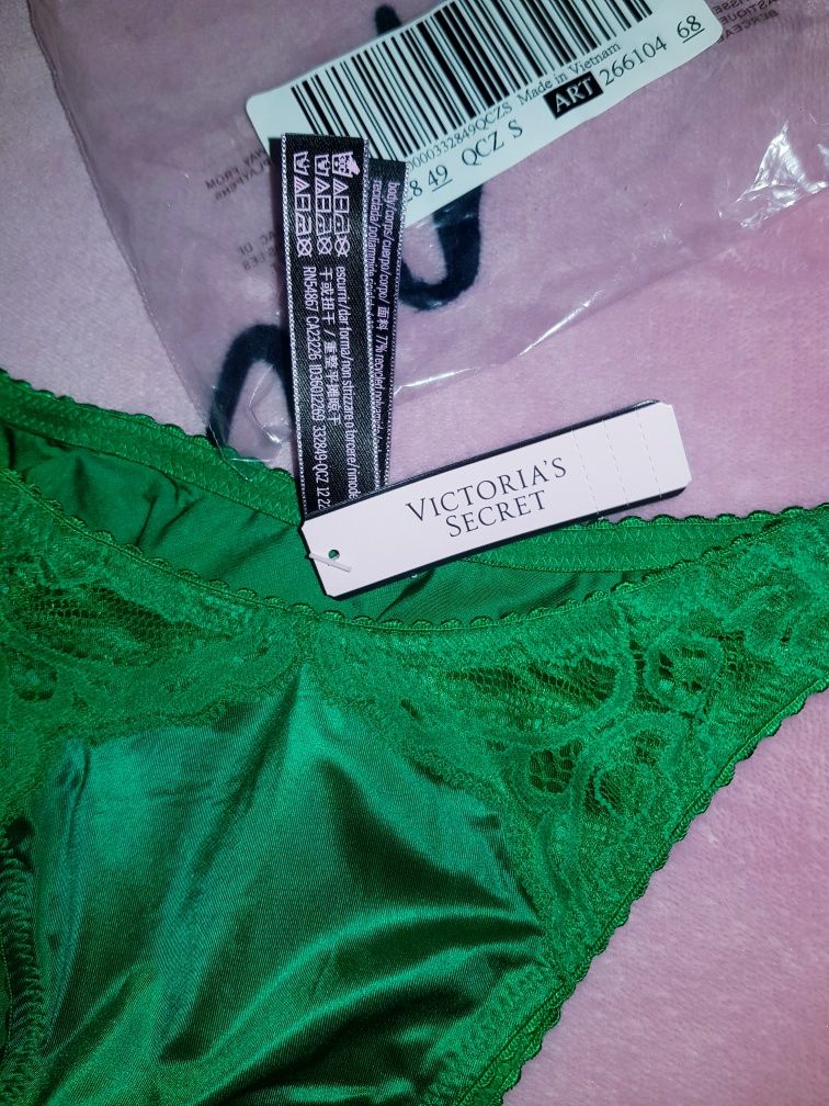 Majtki brazyliany Victoria's Secret nowe oryginalne S cyrkonie sexy