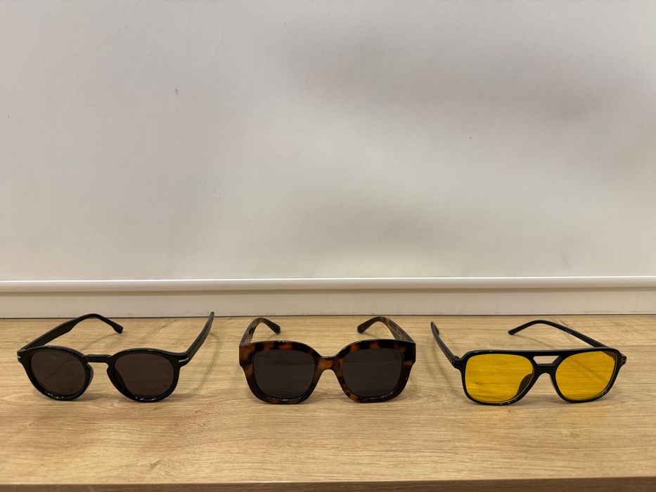 3 пари окулярів, оберіть, які підходять вам