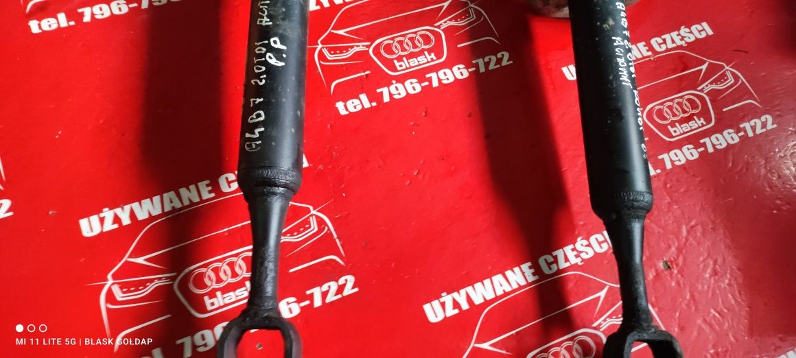 Amortyzatory SACHS Przód Komplet Audi A4 B7 2.0 TDI Automat Kombi 2005