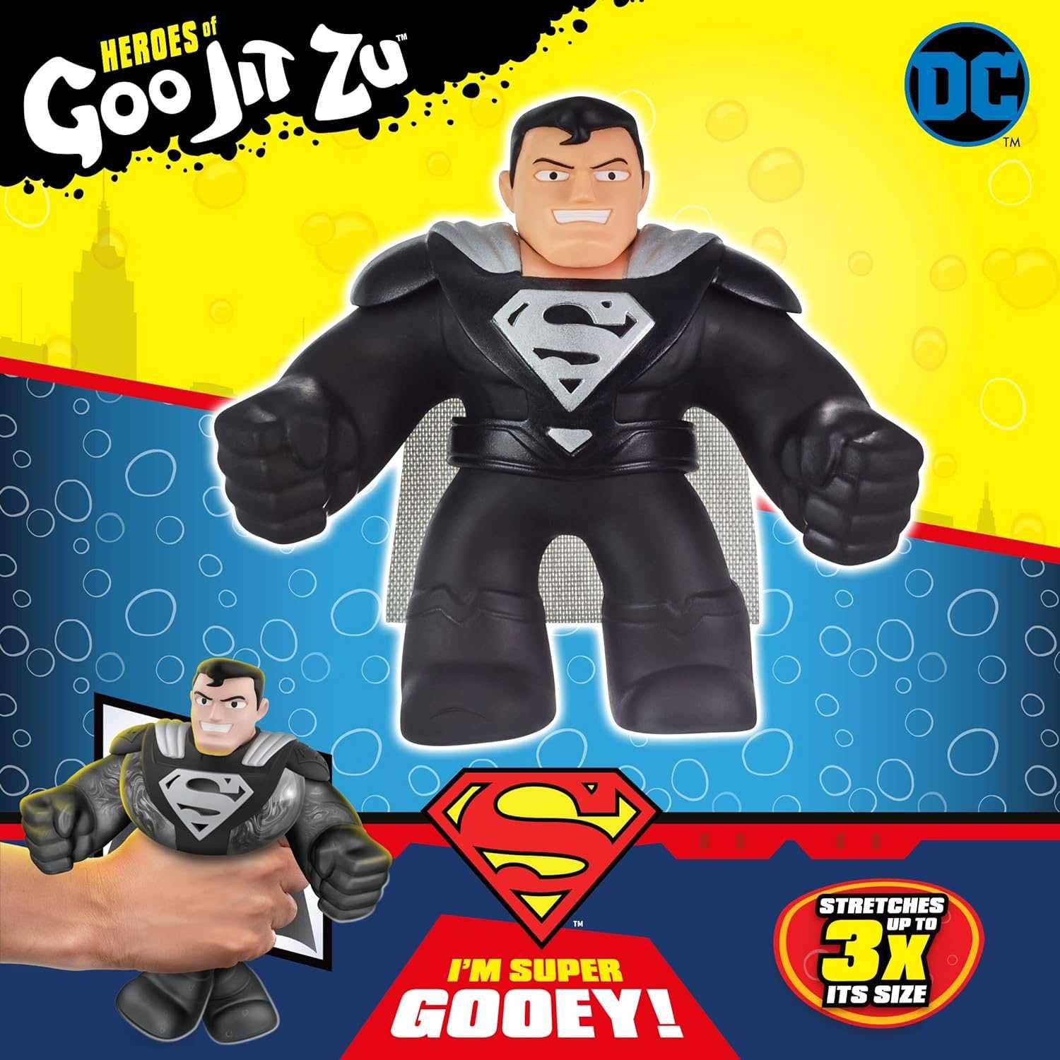 ОРИГИНАЛ! Гуджитсу Супермен Heroes Goo Jit Zu DC Kryptonian Superman