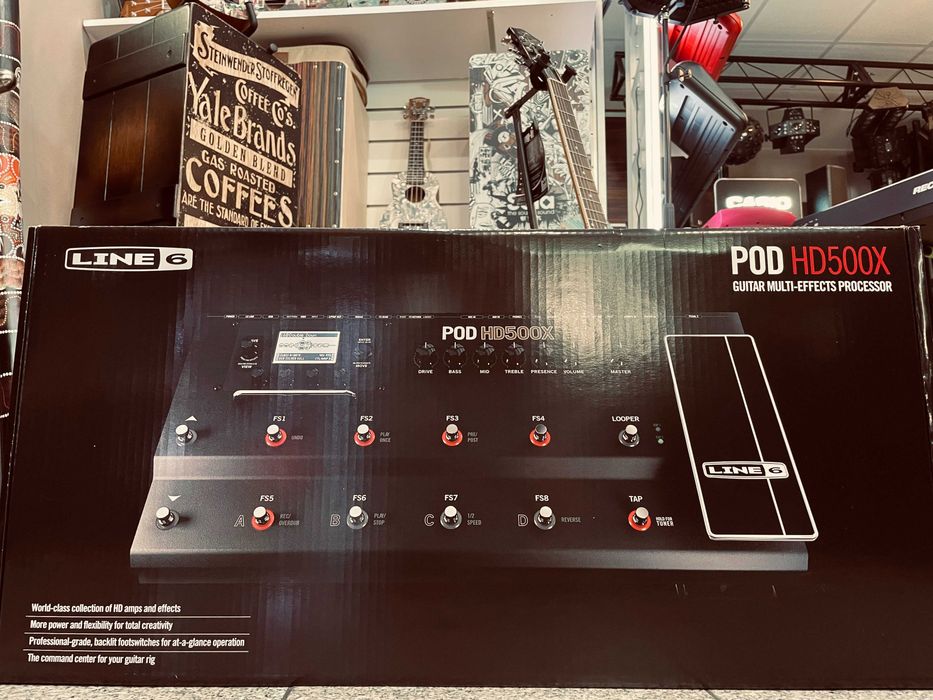 Multiefekt gitarowy LINE 6 POD HD500X  Krys...