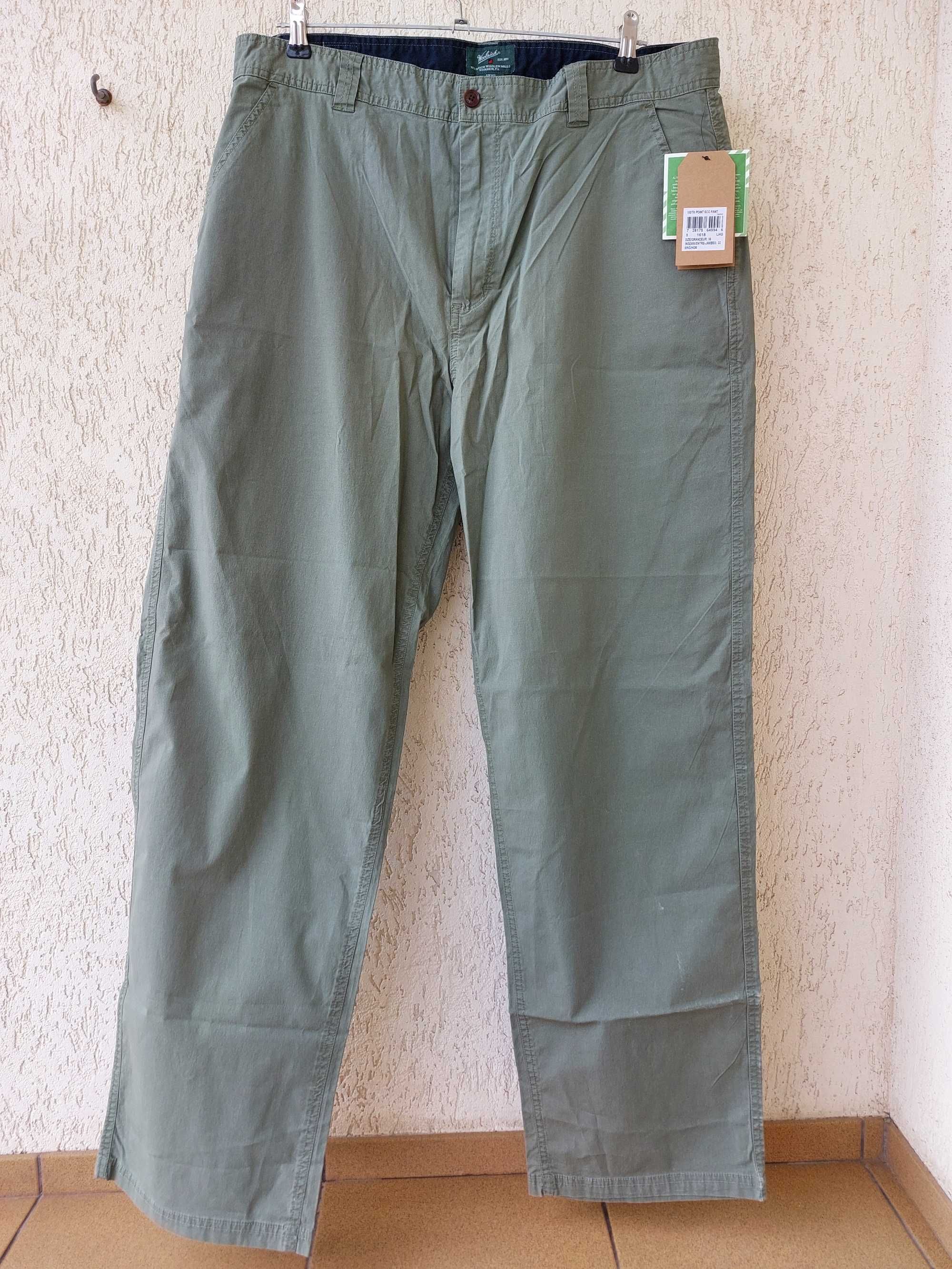 Брюки штаны летние Woolrich. Хлопок.