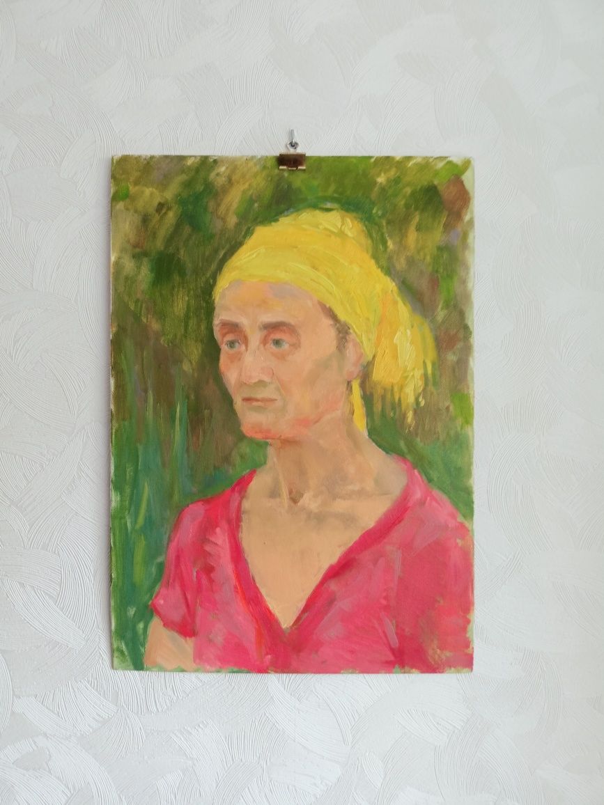 Картина, женский портрет