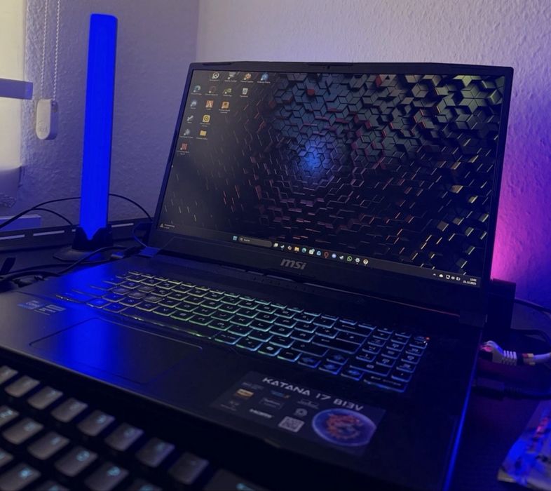 Ноут 17.3" 144Hz MSI Katana 17 B13V RTX 4060 8Gb i7 13620H 16Gb DDR5