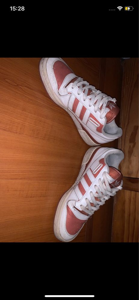 Adidas forum lows(salmao)