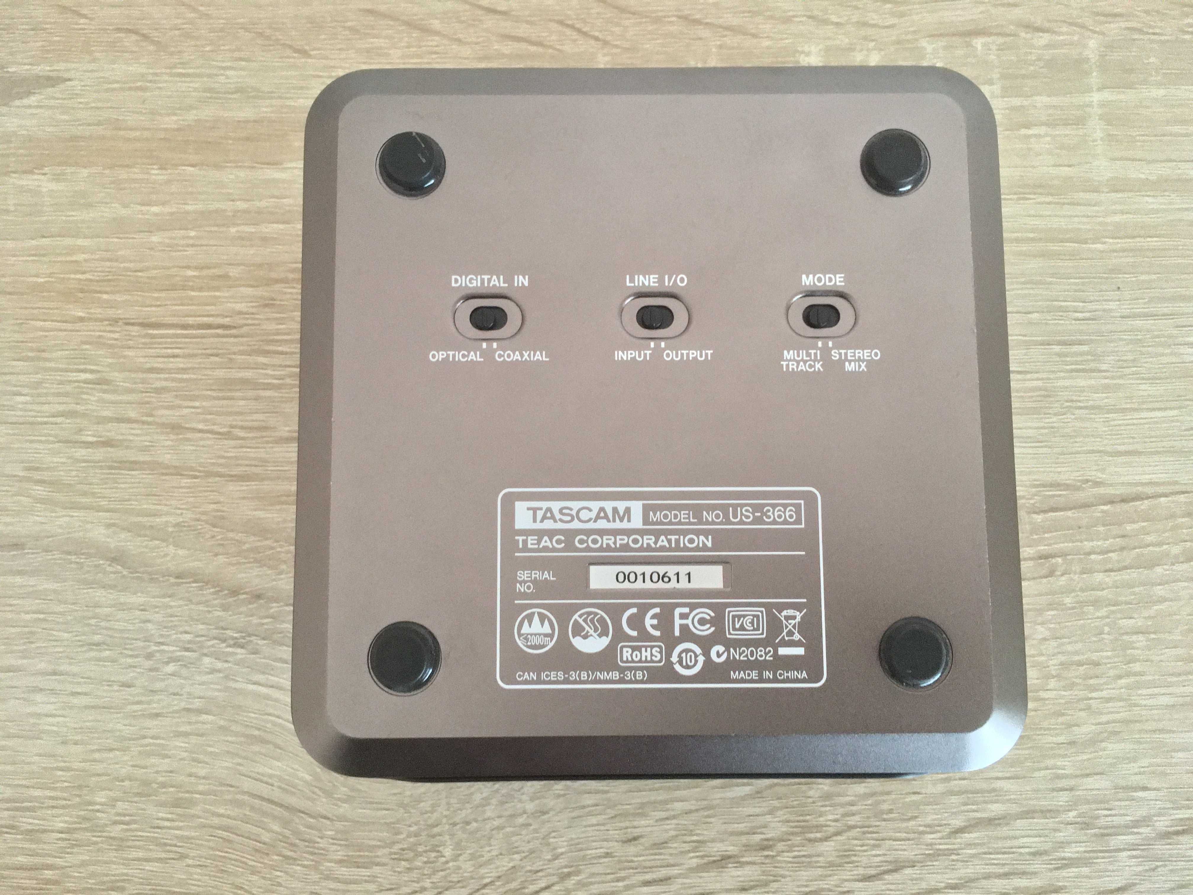 TASCAM US-366 interfejs audio USB