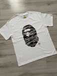 Biała koszulka z nadrukiem Bape A Bathing Ape