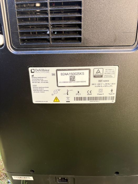 Koncentrator tlenu DeVilbiss na gwarancji!