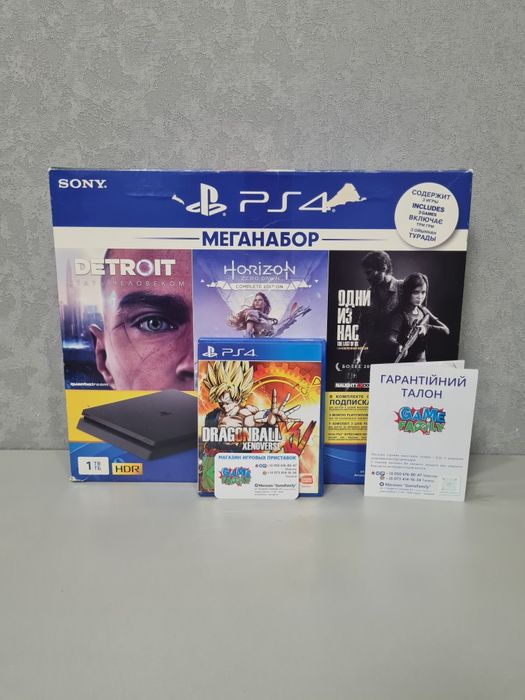Sony Playstation 4 Ps4 Slim 3 Ревизия 1TB 1024GB CUH2208B 12М Гарантія