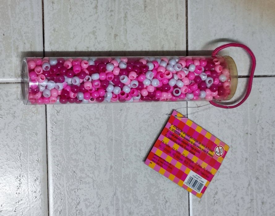 Contas rosa de 4 tons