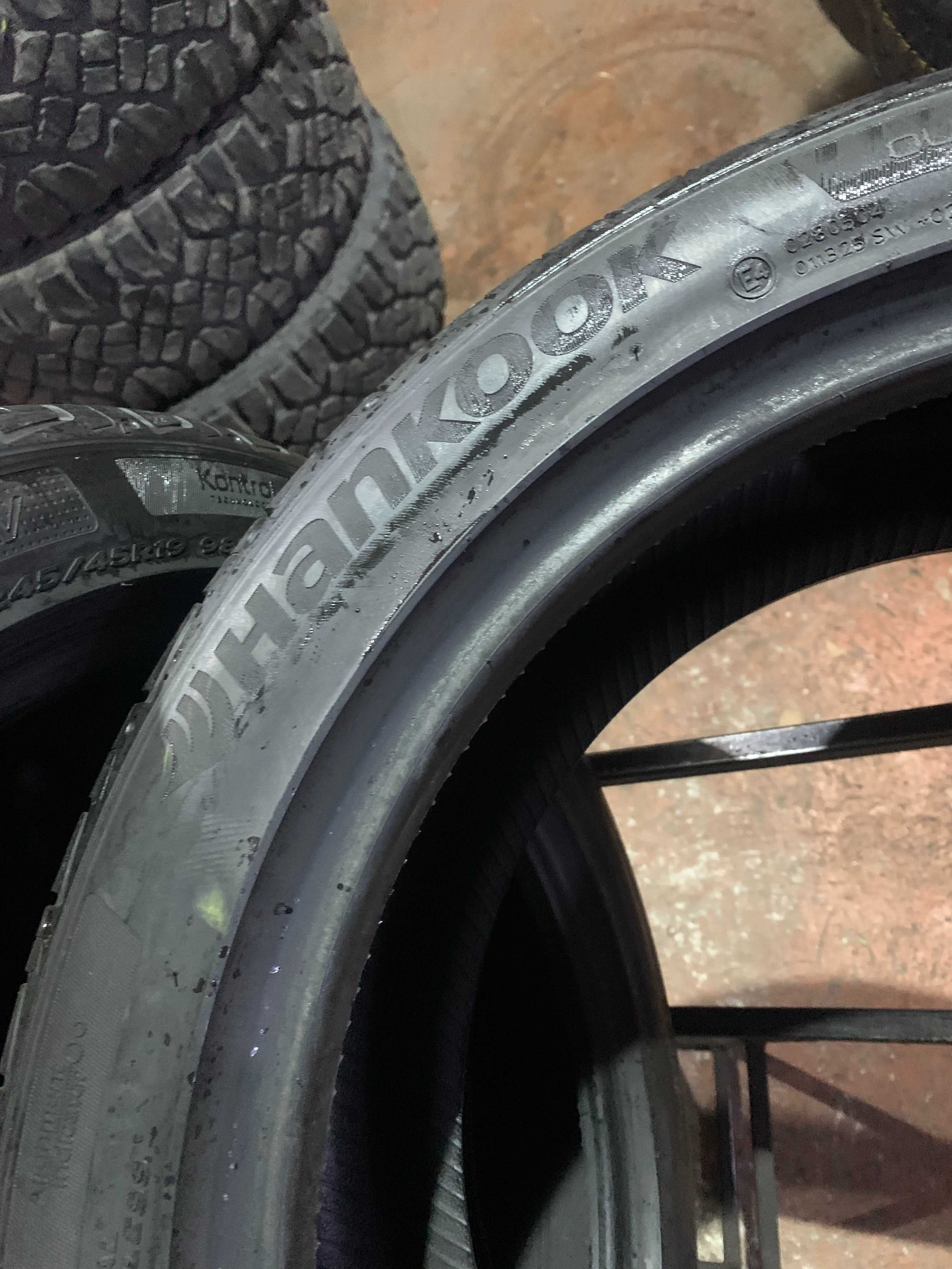 Шины БУ 245 45 R 19 Hankook Ventus S1evo Suv Резина лето