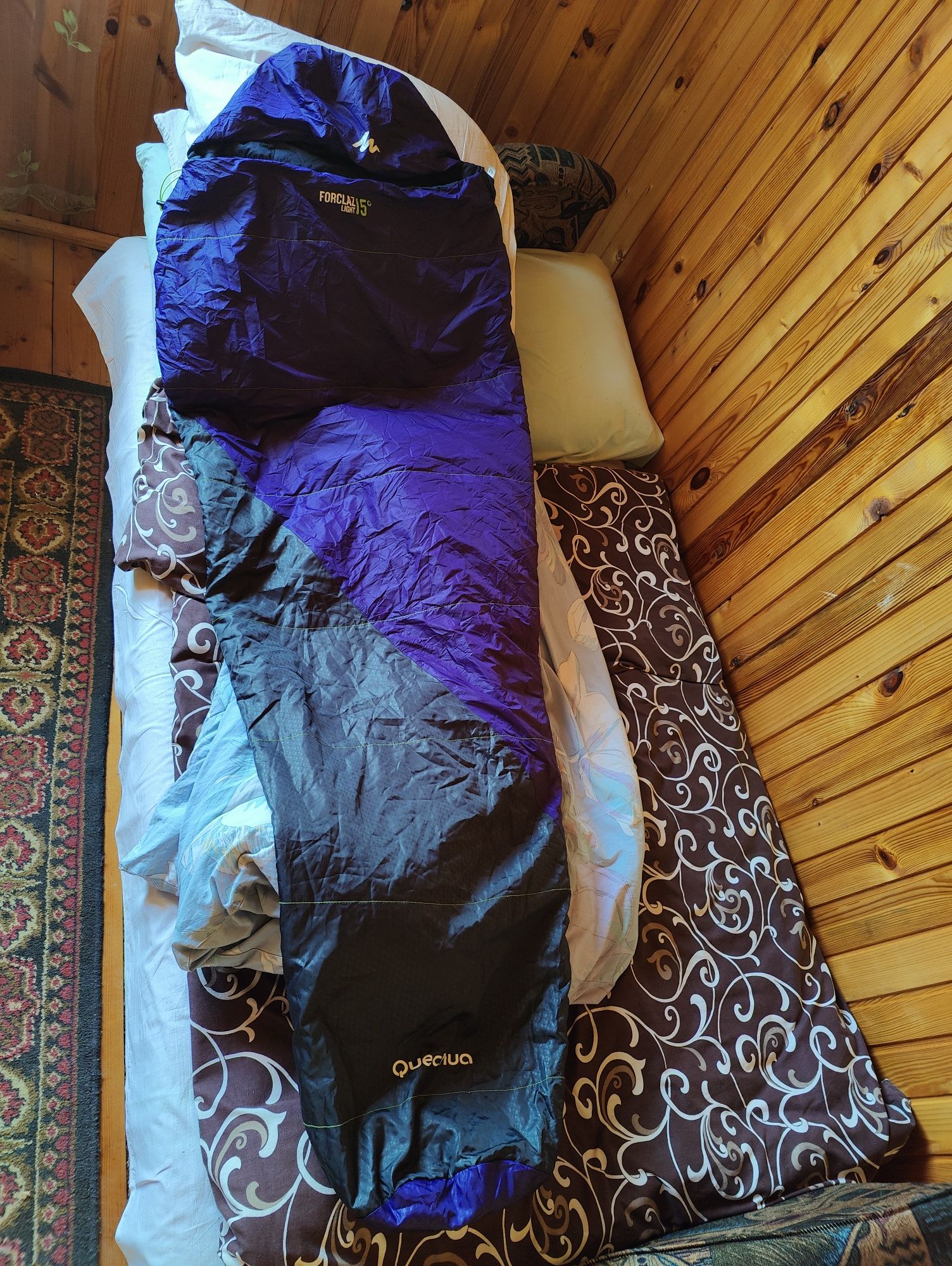 Спальний мішок Quechua forclaz 15 ultralight 500гр