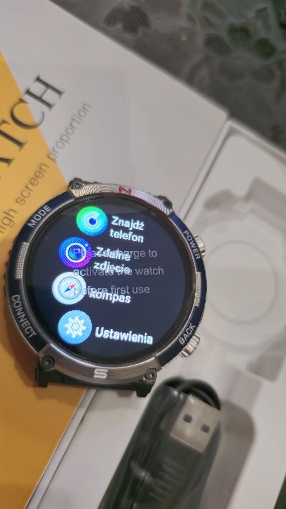 Zegarek Męski Smartwatch Blue x11